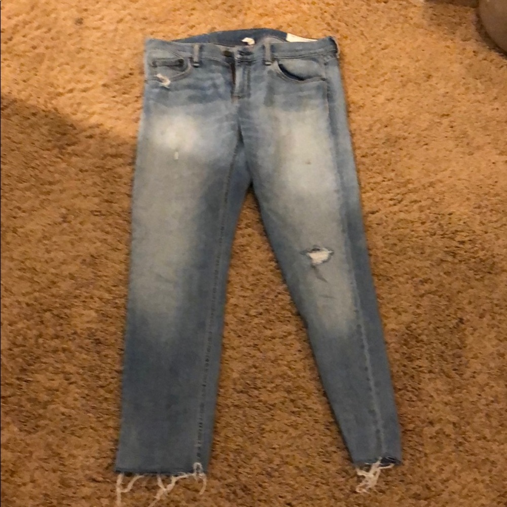 Rag & bone light denim jeans